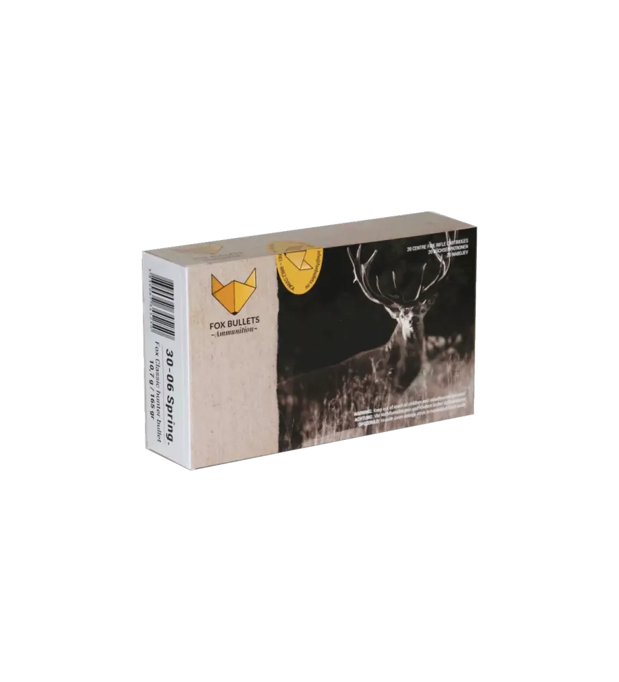 Balles sans plomb Fox Bullet Classic Hunter 30-06 - 165 Gr 