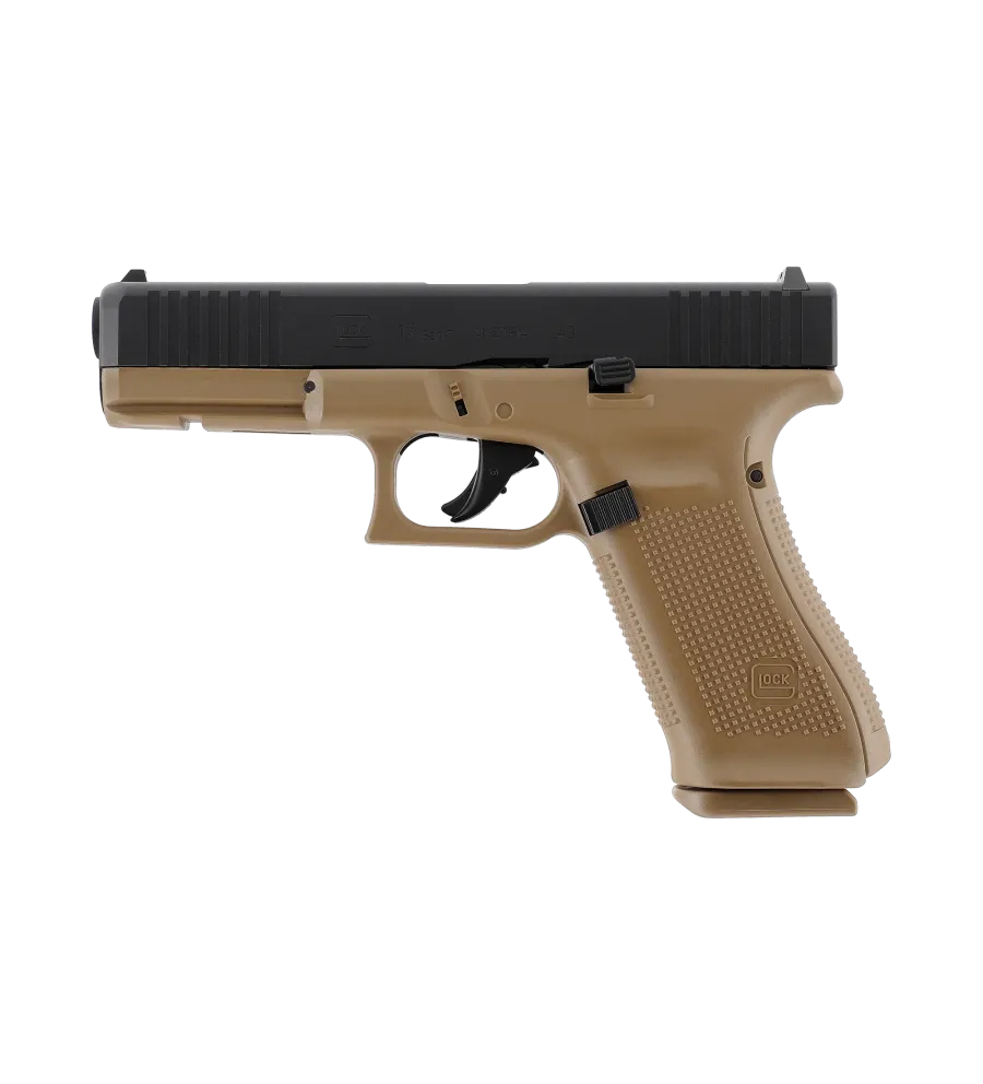 Pistolet de défense Glock 17 Gen5 T4E Coyote - Cal. 43 