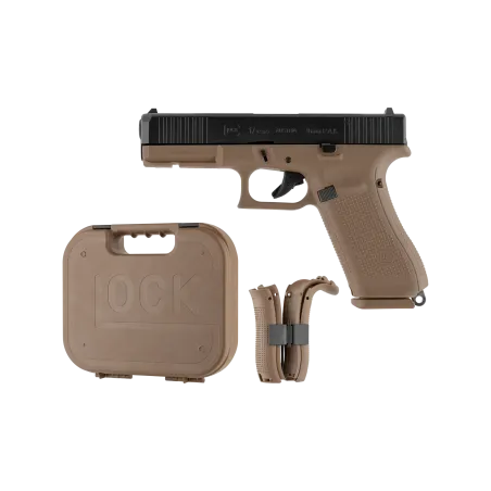 Pistolet à blanc Glock 17 Gen5 Coyote Edition French Army - Cal. 9 mm PAK 