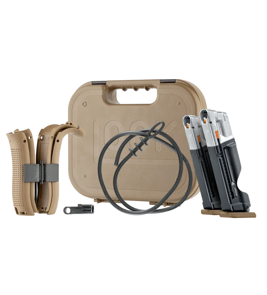 Pistolet de défense Glock 17 Gen5 T4E Coyote French Army - Cal. 43 