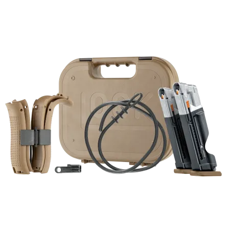 Pistolet de défense Glock 17 Gen5 T4E Coyote French Army - Cal. 43 