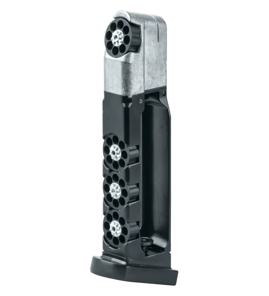 Chargeur 8 coups pour pistolet à plombs Glock 17 CO2 - Cal. 4,5 mm 