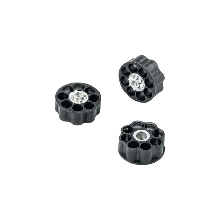 Barillet 8 coups pour pistolet à plombs Glock 17 CO2 - Cal. 4,5 mm x3 