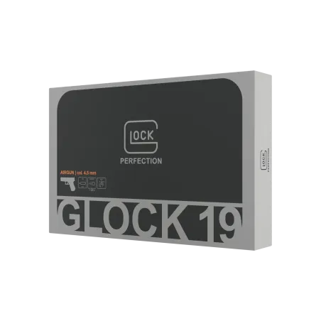 Pistolet BB Glock 19 Gen4 MOS CO2 - Cal. 4,5 mm 