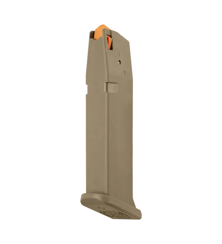 Chargeur 17 coups pour pistolet Glock 17 Gen5 Coyote - Cal. 9 mm PAK 