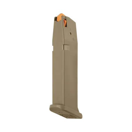 Chargeur 17 coups pour pistolet Glock 17 Gen5 Coyote - Cal. 9 mm PAK 