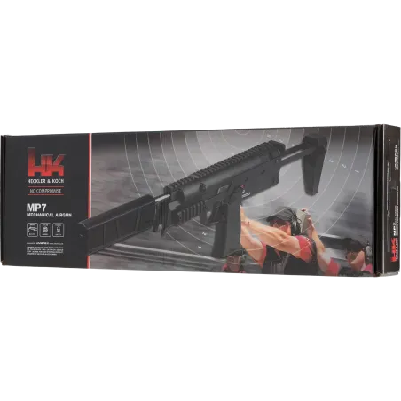 Pistolet à plombs Heckler & Koch MP7 SD - Cal. 4,5 mm 