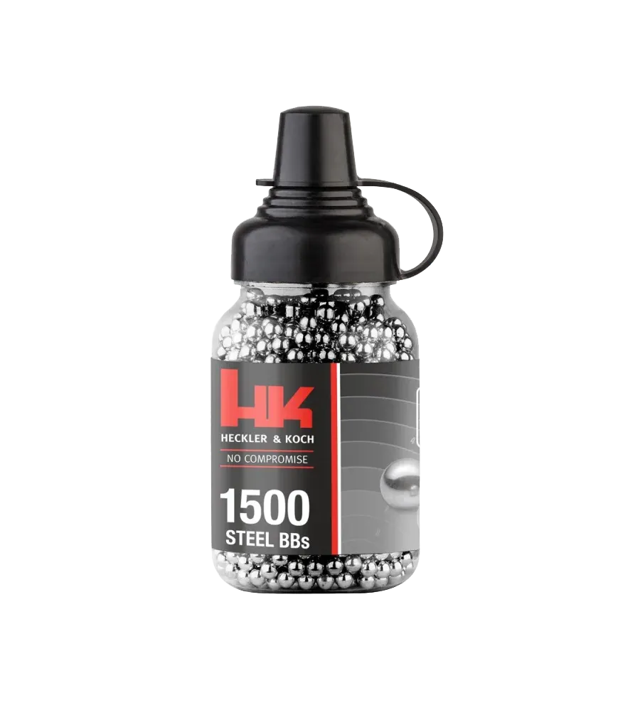 Billes BB pour arme 4,5 mm HK Steel 0,35g x1500 