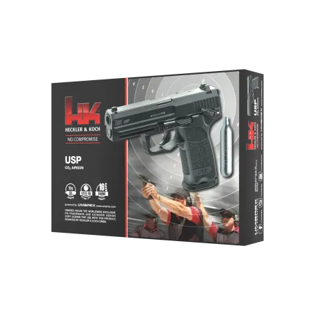 Pistolet BB Heckler & Koch USP CO2 - Cal. 4,5 mm 