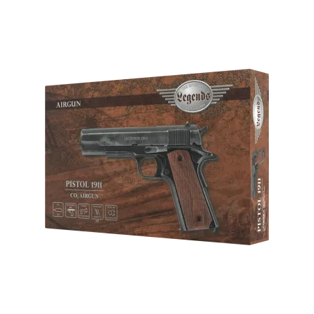 Pistolet BB Legends 1911 CO2 Antique - Cal. 4,5 mm 