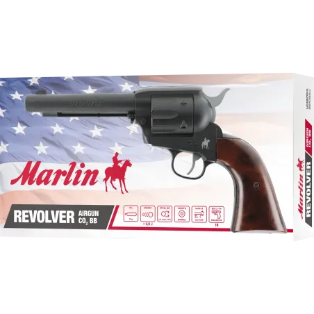 Revolver BB Marlin CO2 - Cal. 4,5 mm 