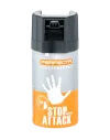 Bombe de défense Stop Attack - 40 ml - Gaz Poivre 