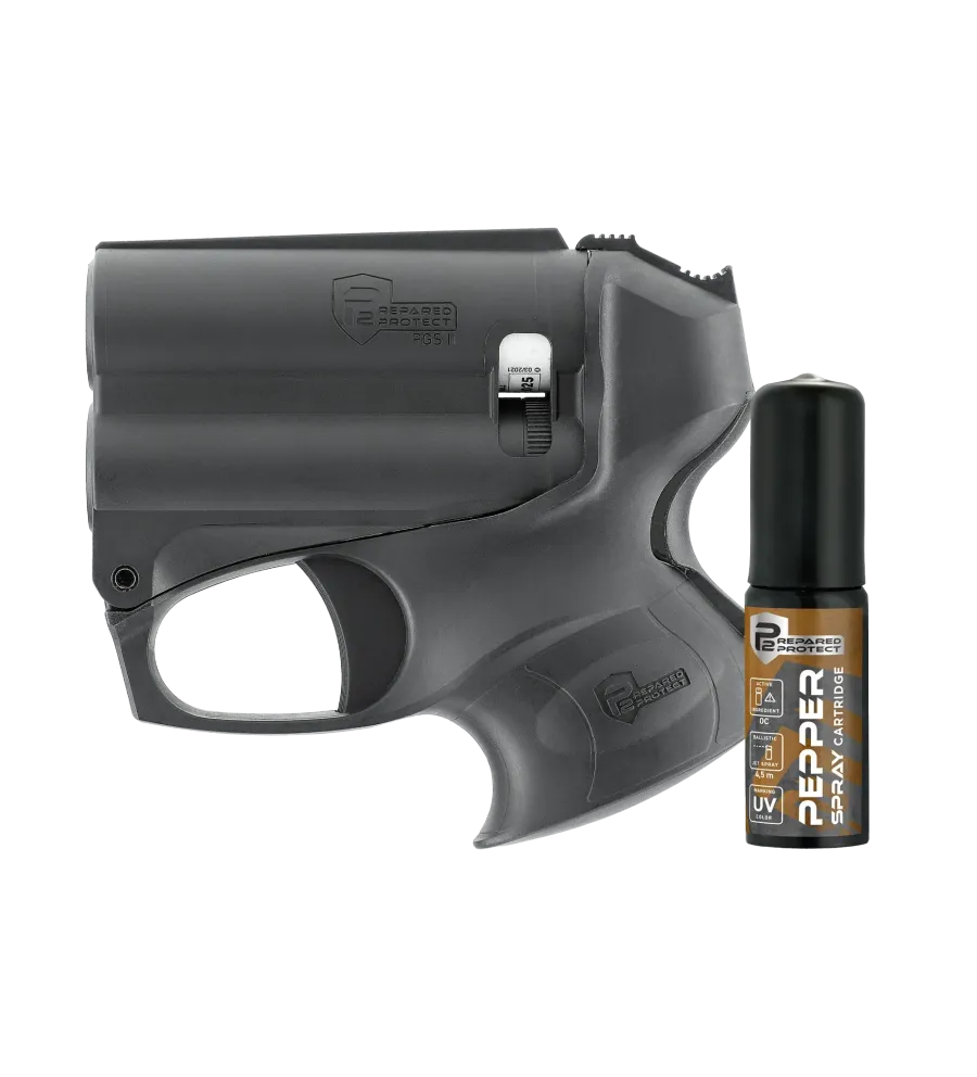 Pistolet de défense avec bombe au poivre PGS II P2P 