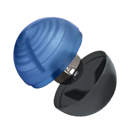 Billes pour arme de défense P2P Craie bleue noyau acier - Cal. 68 x10 