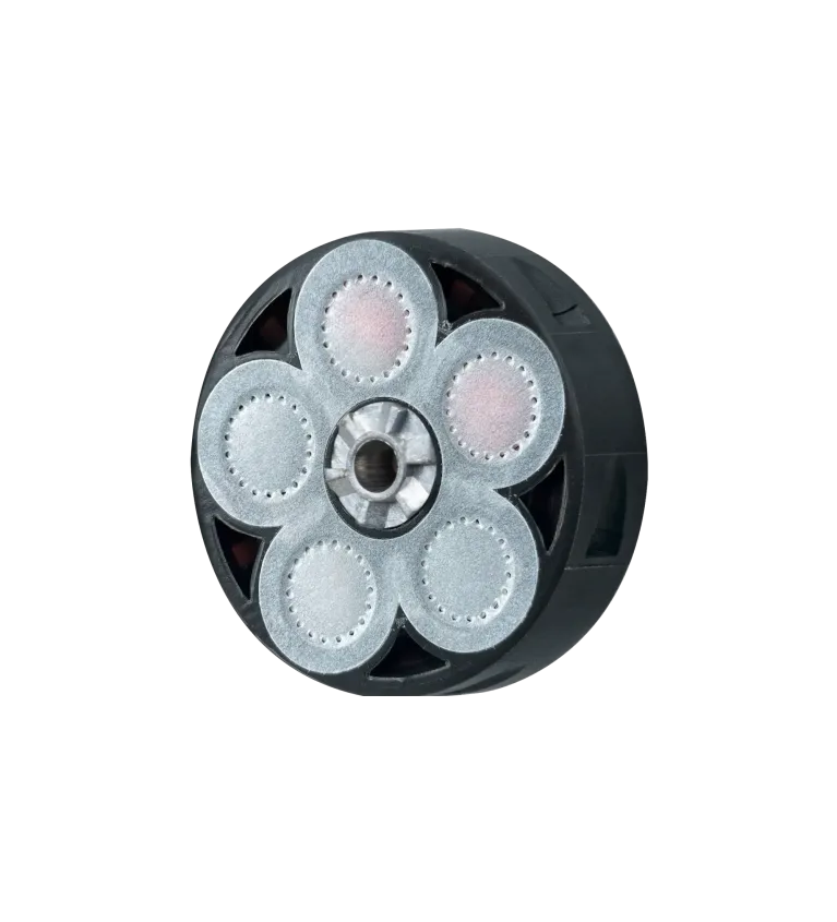 Barillet d'urgence pour pistolet de défense P2P HDR68 - 2 billes caoutchouc - 3 billes poivre 