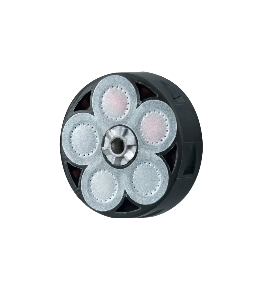 Barillet d'urgence pour pistolet de défense P2P HDR68 - 2 billes caoutchouc - 3 billes poivre 