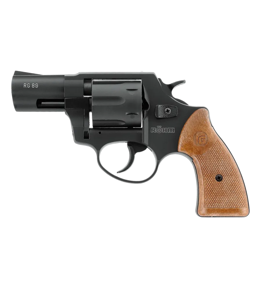 Revolver à blanc Rohm RG89 noir - Cal. 9 mm RK 