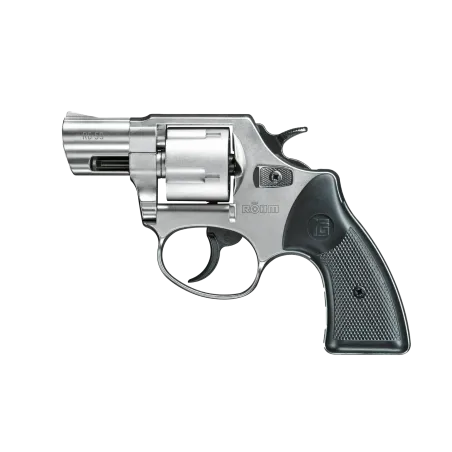 Revolver à blanc Rohm RG59 chromé - Cal. 9 mm RK 