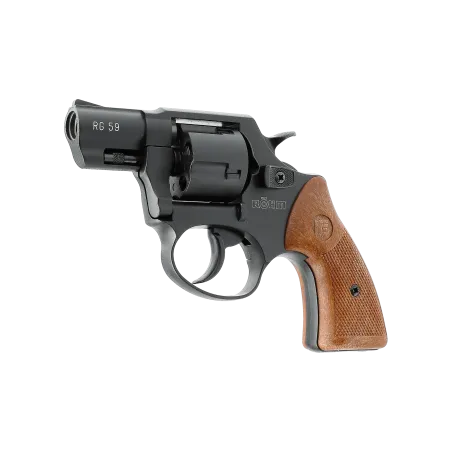 Revolver à blanc Rohm RG59 noir - Cal. 9 mm RK 