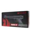 Pistolet à plombs Ruger Mark IV Inox - Cal. 4,5 mm 