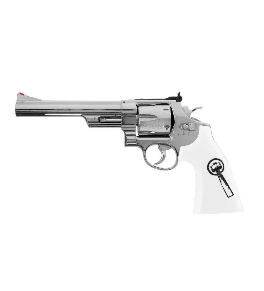 Revolver à plombs Smith & Wesson 629 Trust Me CO2 - Cal. 4,5 mm - 3 J 