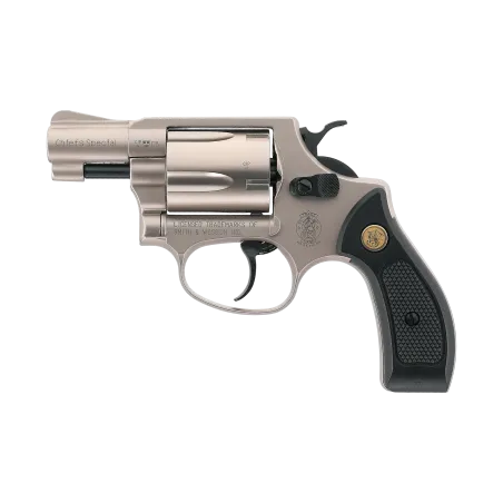 Revolver à blanc Smith & Wesson Chiefs Spécial chromé - Cal. 9 mm RK 