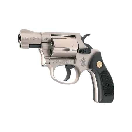Revolver à blanc Smith & Wesson Chiefs Spécial chromé - Cal. 9 mm RK 
