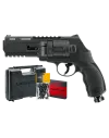 Pack revolver de défense T4E TR50 Gen2 cal. 50 7,5 J + Billes + 5 capsules CO2 + Mallette 