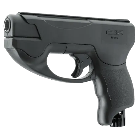 Pack pistolet de défense T4E TP50 Compact Gen2 - Cal. 50 - 11 J + Billes + 10 capsules CO2 + Mallette 