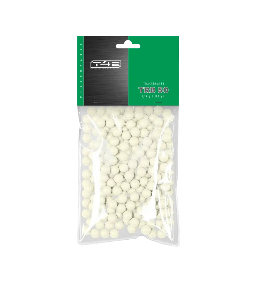 Billes pour arme de défense T4E Fluorescentes - Cal. 50 x100 Billes pour arme de défense T4E Fluorescentes - Cal. 50 x100