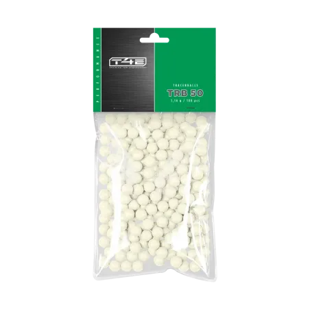 Billes pour arme de défense T4E Fluorescentes - Cal. 50 x100 