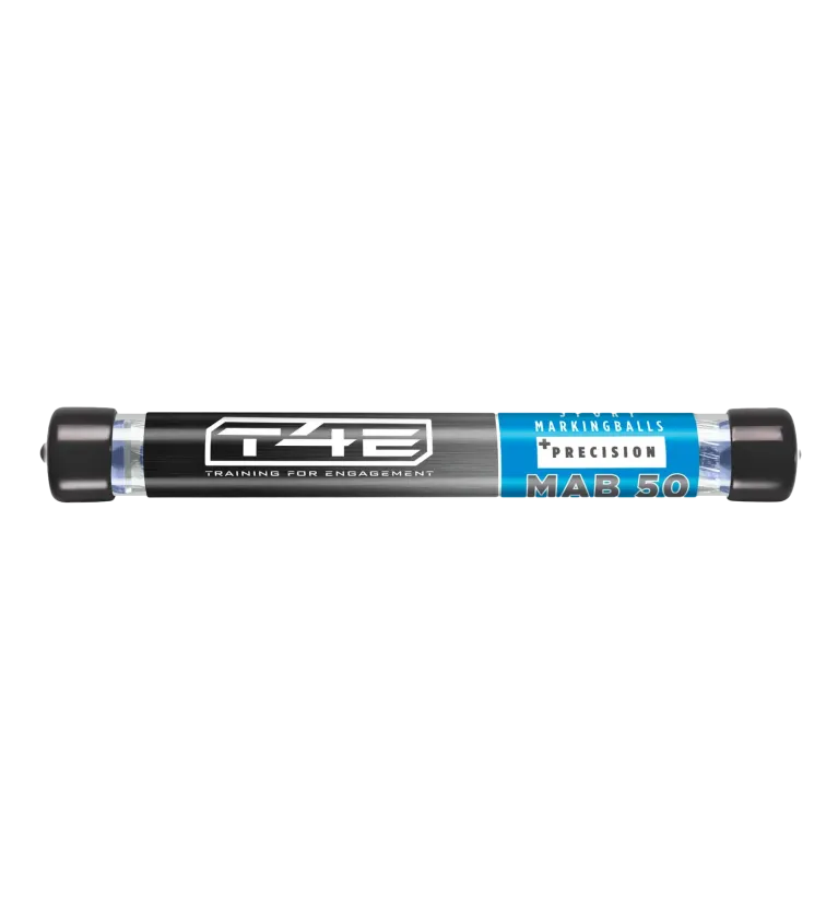 Billes pour arme de défense T4E Peinture bleue précision - Cal. 50 x10 