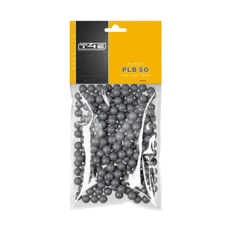 Billes pour arme de défense T4E Synthétiques pour plinking - Cal. 50 x100 