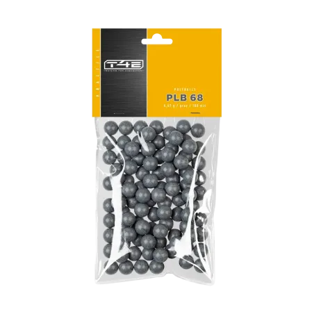 Billes pour arme de défense T4E Synthétiques pour plinking - Cal. 68 x100 