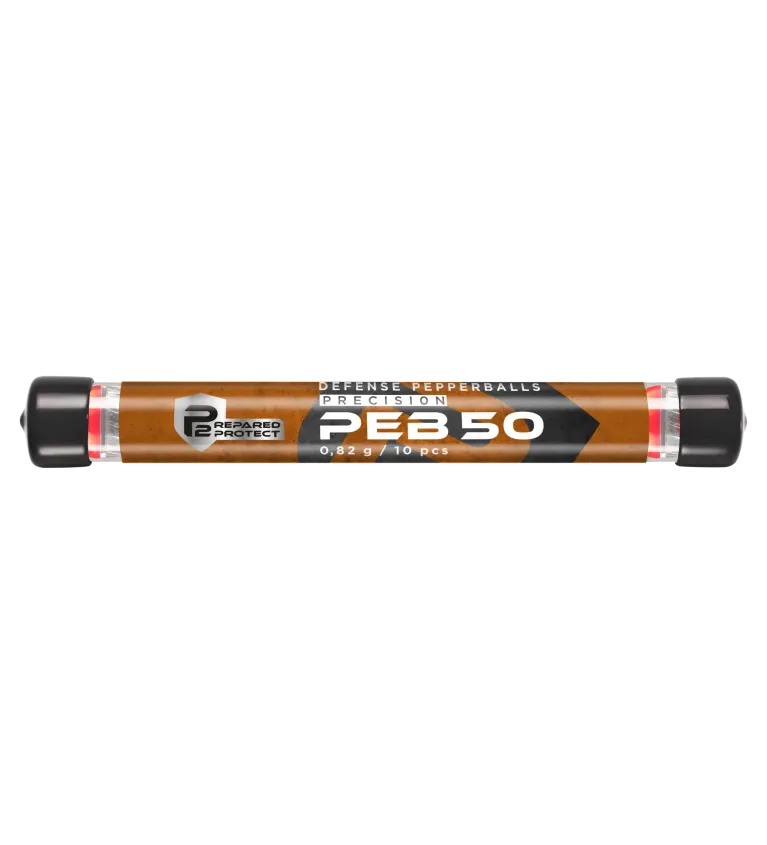Billes pour arme de défense T4E Poivre précision - Cal. 50 x10 