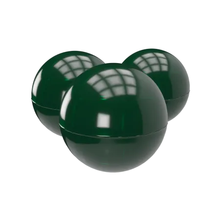 Billes pour arme de défense T4E Peinture verte - Cal. 68 x50 