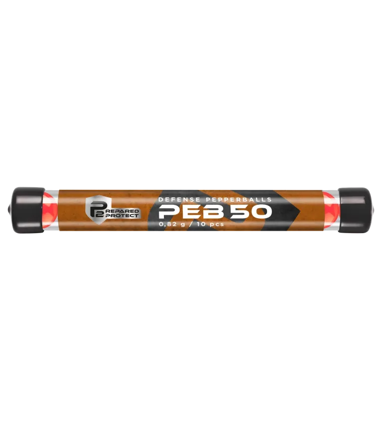 Billes pour arme de défense T4E Poivre - Cal. 50 x10 