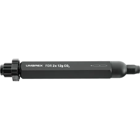 Adaptateur pour 2 capsules de CO2 pour fusil de défense T4E HDX68 