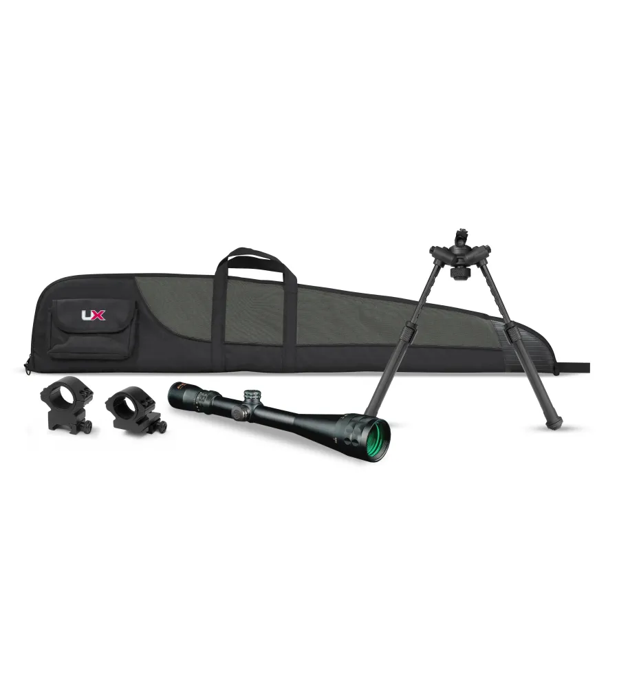 Pack loisir Umarex - Lunette 3-9x50 + Montage + Fourreau + Bipied 