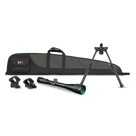 Pack loisir Umarex - Lunette 3-9x50 + Montage + Fourreau + Bipied 