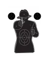 Cibles silhouette 50x70 noir x100 