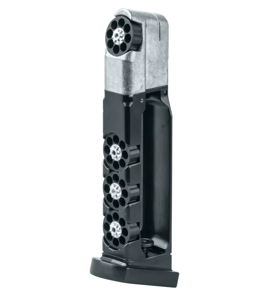 Chargeur pour pistolet BB UX SA10 CO2 - Cal. 4,5 mm x4 