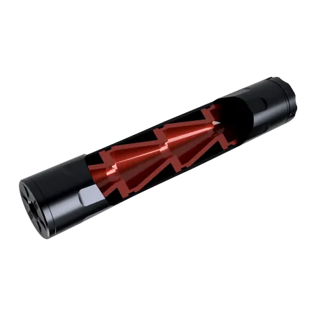 Modérateur de son Umarex SD5 14mm CCW - 1/2"-20 UNF - Cal. 4,5-5,5 mm 