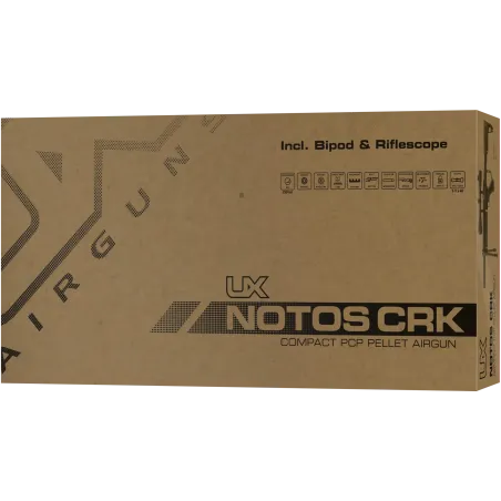 Carabine PCP UX Notos Cal. 5,5 mm 28 J + Lunette 3-9x40 