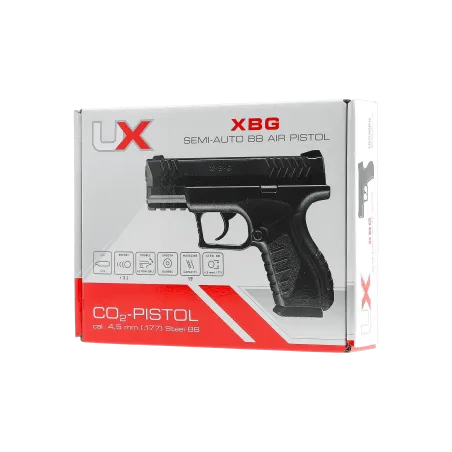 Pistolet BB UX XBG CO2 - Cal. 4,5 mm 