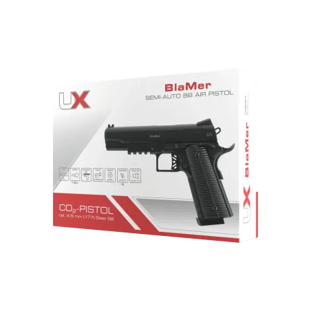 Pistolet BB UX Blamer CO2 - Cal. 4,5 mm 