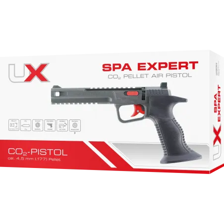 Pistolet à plombs UX Spa Expert CO2 - Cal. 4,5 mm - 3 J 