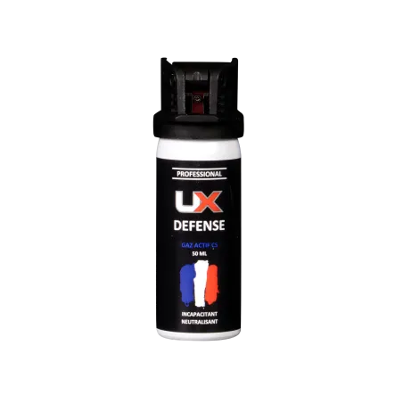 Bombe de défense UX - 50 ml - Gaz CS 