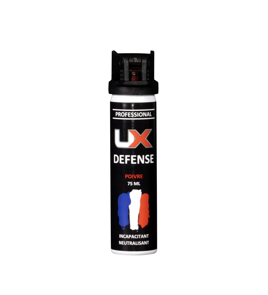 Bombe de défense UX - 75 ml - Gel Poivre 