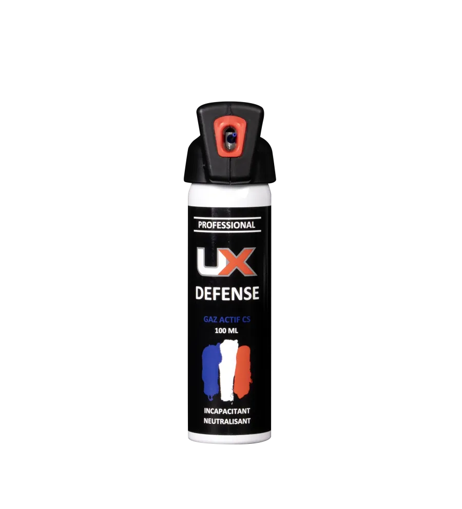 Bombe de défense UX Performance Pro - 100 ml - Gaz CS 